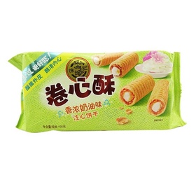 Hsu Fu Chi Waffelröllchen mit Sahne-Füllung 105g